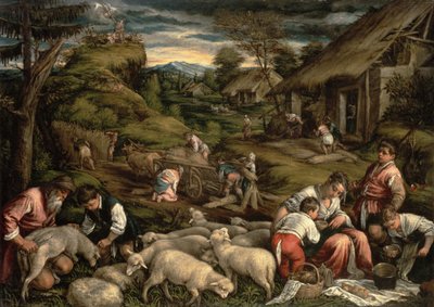 Summer, 1576 by Francesco Bassano